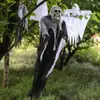 Decoración de Halloween Fantasma Colgante Especial Transfronterizo Calavera Gasa Puerta Casa Embrujada Accesorios de Terror Colgante de Fantasma