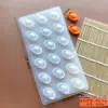 Molde para pastel de arroz al vapor lingote de oro pato carpa chocolate rejilla de hielo gelatina de piel de cerdo plástico PP de grado alimenticio herramienta de molienda dura