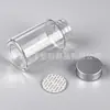Botella de Plástico Transparente UV de 60 ml/80 ml/100 ml, Botella Pequeña para Medicina, Botella para Muestras Líquidas con Tapa y Sello