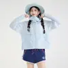 Ropa de Protección Solar de Hilo Original de Verano para Mujer Estilo Nuevo 2026 Chaqueta Ligera UPF50+ Ropa de Protección Solar Transpirable Holgada para Exteriores para Hombre
