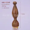 Masajeador de Ojos Portátil de Sándalo con Pequeñas Bolas de Cobre en Forma de Loto para Meridianos del Área de los Ojos y Masaje Facial Herramienta de Belleza Sándalo Verde