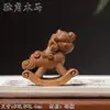 Sándalo Verde Ciprés, Hazte Rico Inmediatamente, Adornos Artesanales, Año del Caballo, Éxito Inmediato, Fortuna Inmediata, Adornos para Sala de Estar del Hogar