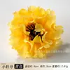 Cabeças de flores de peônia artificiais em estoque do fabricante, multicoloridas, peônia luxuosa, adorno de cabeça Hanfu, flores falsas artesanais DIY, adereços para fotografia