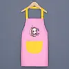 Delantal para niños Ropa de pintura para jardín de infancia Bebé Educación temprana Pintura artística Peto impermeable Niños medianos y grandes Delantal anti-vestido