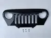Adecuado para Jeep 96-16 Tj Wrangler Rejilla Modificada, Rejilla Estilo Pájaro, Negro de Alto Brillo Modificado Todoterreno