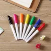 Hongfeng Papelaria 8231 Caneta para Quadro Branco Caneta Marcadora Colorida Caneta para Quadro Branco de Etiqueta Caneta para Quadro de Desenho de Estudante Fabricante Atacado