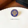 Insignia Metálica de Broche de Escuela de Universidad Famosa Universidad Tsinghua, Universidad de Pekín, Universidad de Xiamen Regalo de Graduación para Estudiantes Insignia de Recuerdo Universitario
