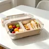 Caja de Almuerzo Cuadrada de Acero Inoxidable para Almacenamiento de Alimentos de 950 ml