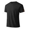 Camiseta Esportiva de Secagem Rápida Manga Curta Proteção Solar ao Ar Livre Solta Respirável Fitness Corrida para Homens Tamanhos Xs-3Xl