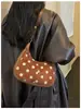 2026 Nuevo Diseño de Nicho Retro Bolso de Empanada Moda Lunares Bolso Cruzado para Viajes Diarios Hombro Único Bolso Debajo del Brazo