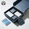 Caja de regalo, caja para regalo, recuerdo cosmético, caja de regalo de té de alta gama, caja de papel personalizada, caja de color estampada en oro