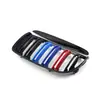Adequado para BMW Série 3 E90 2005 2006 2007 ABS dupla placa cor M grade frontal rim