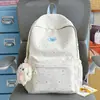 Mochila Ligera para Viajes de Estudiantes Universitarios Transfronterizos, Mochila Escolar de Nicho Estrellada de Moda para Niñas, Mochila de Gran Capacidad para Estudiantes de Secundaria y Preparatoria