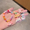 Pulsera nueva para niños 2024 anillo lindo para niña pequeña clip para la oreja de dibujos animados para bebé niña traje de joyería para niña venta al por mayor