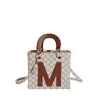 Bolsas de Mujer Transfronterizas 2026 Estilo Nuevo Simple y de Moda Gran Capacidad Bordado Bolso de Mano para Dama Bolso Cruzado Bolso de la Princesa Diana