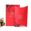 Cachecol Vermelho Personalizado com Logo para Reuniões Anuais Corporativas, Cachemir Sintético Bordado para Festas, Casamentos e Inaugurações de Negócios, Vermelho Chinês