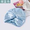 Gorro de dormir de doble capa de seda artificial transfronterizo, gorro de satén con giro cruzado, gorro para el cuidado del cabello, gorro de pañuelo, gorro de ducha, gorro de maquillaje de belleza