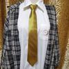 Marrom Retro Khaki Marrom Damasco Livre Batendo Preguiçoso Cor Sólida Mão Gravata Gravata Feminino Longo Estilo Universitário Moda Masculina
