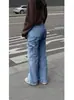 Pantalones vaqueros azules rectos de alta elasticidad para mujer, versátiles, de moda, casuales, para Amazon, AliExpress, sitio independiente transfronterizo