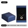 Caja de almacenamiento de joyas de cuero cepillado, caja para colgante de jade, caja para pulsera, caja para anillo de jade, venta al por mayor