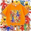 Nova Pizzy'Sparlor Suezy's Restaurant Roupa Infantil Camiseta de Manga Curta Meninos Verão Meia-Manga Tops Tendência