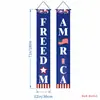 Pareados Americanos de Mejor Venta Transfronterizos 250º Aniversario Amazon Decorativos para Fiesta Colgantes en Porche Cortinas para Puerta Pareados del Día de la Independencia