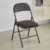 Silla Plegable para el Hogar Taburete Simple Silla con Respaldo Silla Portátil de Oficina Silla de Conferencia Silla de Computadora Silla de Comedor Silla de Dormitorio