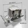 Trilho de Chão em Aço Inoxidável Porta de Pátio Porta Deslizante Elétrica Trilho de Porta Deslizante Trilho Quadrado Sólido 20*20 Trilho de Canto Quadrado Trilho de Conexão