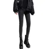 Leggings Jeans de Maternidad Estilo Primavera y Otoño Ropa Exterior 2026 Estilo Nuevo Período de Embarazo Otoño e Invierno Con Felpa Ropa de Otoño para Madre Embarazada
