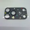 Adequado para iPhone 18 Pro Max, armadura de metal DIY com diamante colorido em formato de coração, película protetora de lente integrada para Apple 17 Pro
