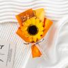 Regalos de Temporada de Graduación, Ramos de Flores Secas de Girasol, Flores Eternas Mini, Flores de Jabón de Rosa, Recuerdos de Boda al por Mayor