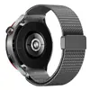 El titanio es ligero y adecuado para la correa del Huawei Watch4Pro, Correa de reloj de metal de titanio estilo milanés con succión magnética, interfaz especial de presión