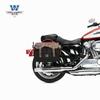 Muscle Car Wolf para Harley Wiesen 883LSuperLow Modificado Bolsa de Lona Bolsa Lateral Bolsa para Computador Pasta Desmontagem Rápida