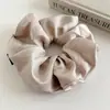 Elástico para el pelo elegante de color liso estilo coreano, simple y duradero, alta elasticidad, liga para coleta para mujer, no daña el cabello, elástico para moño