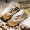 Chanclas de cuña con plataforma gruesa para mujer, Sandalias de dedo con punta cuadrada de estilo nicho, Zapatos casuales de playa de verano para combinar con faldas