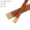 Palillos de madera de ala de pollo, vajilla, palillos públicos, palillos de madera maciza con letras de regalo, nuevos palillos chinos de sándalo rojo, venta al por mayor para el hogar