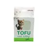 Fábrica Ai Sha Al por Mayor Arena para Gatos Emily Tofu Baja Generación de Polvo Aglomerante 1.5 mm Arena para Gatos de Origen Vegetal Baja Generación de Polvo