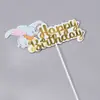 Decoración de Pastel de Cumpleaños Dumbo Plugin Dibujo Animado Niño Niña Muñeca Pastel Decorativo Celebridad de Internet