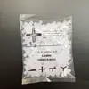 Tarjeta Cruzada para Azulejo Cruz de Azulejo 23mm Herramienta Niveladora Cruz para Colocar Azulejos Tarjeta de Cruce de Junta Tarjeta de Espacio