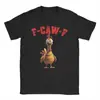 Camiseta de Algodón Transfronteriza Interesante F-Caw-F Pollo Fcaw Ropa Camiseta Unisex Camiseta de Algodón Camiseta de Nueva Llegada