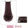 Peruca Xuchang Rabo de Cavalo Cabelo Cacheado Feminino Flor de Pera Rolo Peruca Rabo de Cavalo Cabelo Cacheado Onda Grande Tira Rabo de Cavalo Realista