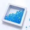 Cuentas de Cristal de Vidrio con Forma de Rombo, Cuentas de Cristal de Colores Transparentes con Punta, Accesorios de Ropa de Doble Punta, Componentes para Joyería DIY, Piedras Sueltas para Joyería