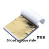 Papel Dorado con Pan de Oro de 9 cm Decoración Dorada con Pan de Oro para Techo de 14 cm Estatua de Buda Uñas Doradas con Pan de Oro Barro de Cristal Papel Plateado con Pan de Oro Foil de Colores