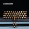 Pulseira de Nanmu Dourado Material Antigo para Homens 2.0 Contas de Buda de Agarwood Qinan para Mulheres Pulseira de Rosário Pequeno 108 Brinquedo Cultural Fabricante Atacado