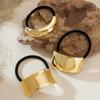 Accesorios para el cabello de alta calidad, de metal, europeos y americanos, con goma elástica, para la cabeza, con forma de bola, para atar la cabeza, para coleta