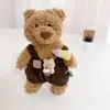 Solo Venta de Ropa Llavero Colgante de Oso de Barcelona 12cm Ropa de Muñeca Colgante de Oso
