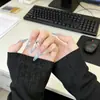 Isla Estrella Azul NebulosaUñas Portátiles Hechas a Mano, Estilo Largo Azul, 4.0 Manicura Ojo de Gato Uñas Terminadas