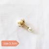 Artefacto para la cintura de los pantalones pasador de cintura broche anti-exposición broche de corsage de alta gama joyería hebilla de broche de perlas