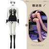 Ouvir à noite fragrância lingerie sexy uniforme de empregada tentação sexy pijama uniforme peito pequeno garota gato paixão traje de malha quente