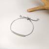 E078 Pulsera Coreana de Lujo Ligero Exquisita con Circonita, Pulsera de Nicho Estilo Ins para Mujer, Nueva Joyería de Mano Elegante